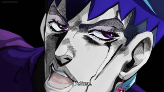Kishibe Rohan saying i refuse