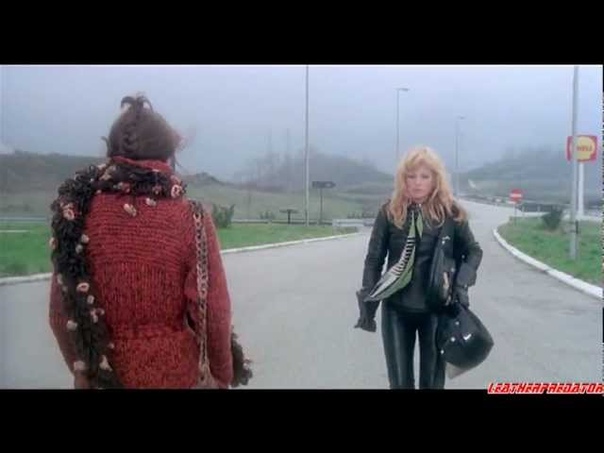 Blonde in Black Leather (1975) leather