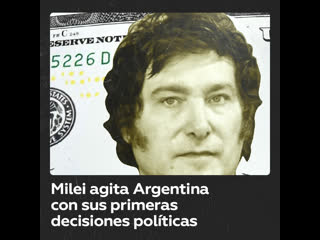 Argentina empieza a sentir las polticas de Javier Milei