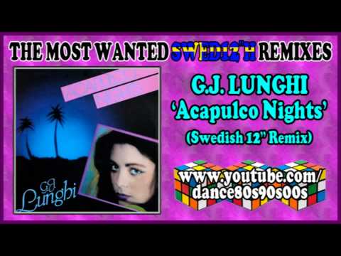 G. J. LUNGHI Acapulco Nights ( Swedish 12