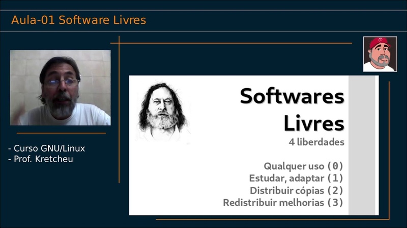 Curso GNU Aula 01 Softwares