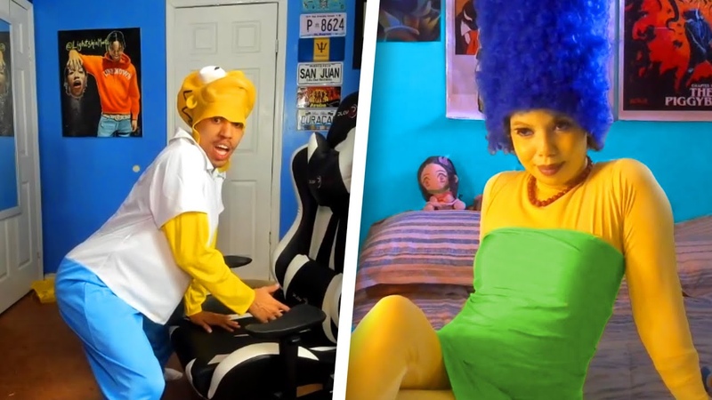 Homer Simpson Rizzes Up Marge on