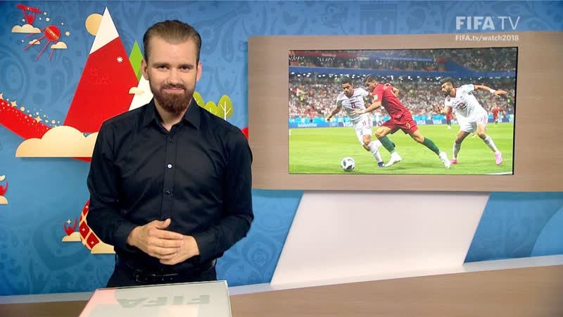 FIFA WC 2018 IRN vs. POR for Deaf and Hard of Hearing International