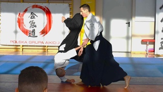 Aikido: Katate dori gyaku hanmi by Daniele MONTENEGRO sensei - Ukta 2024 Part 1/2
