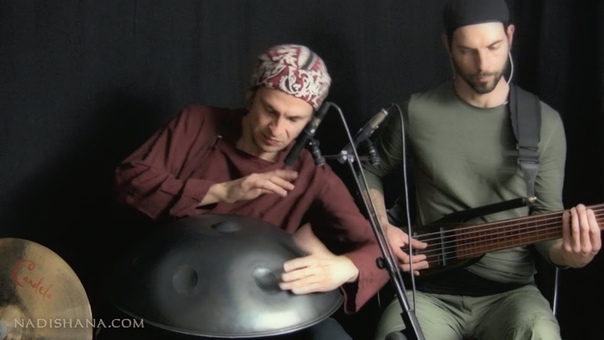 Nadishana Kuckhermann Metz trio, SHU KHUR (hang drum, handpan, percussion, fretless