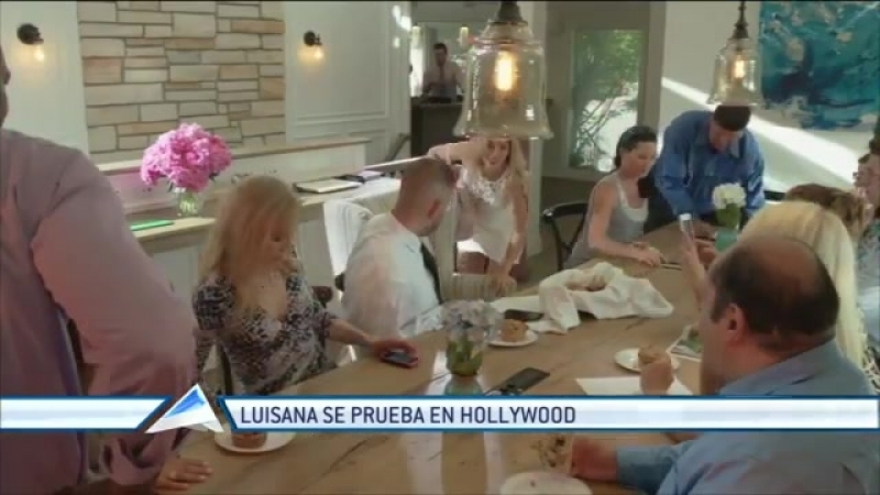 El Trece Te mostramos las primeras imágenes del debut de Luisana Lopilato en el cine norteamericano,