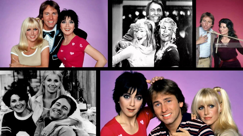 Трое это компания, Threes Company (01 сезон 02 серия) (1977) Озвучка:,