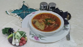 Ամառային Բորշ Թարմ Բանջարեղենով - Летний Борщ (Освежающий) - Summer Borsch (Refreshing)