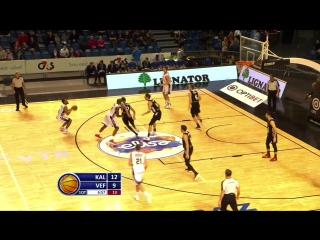 Kalev and VEF made a 3-point shots record in Q1. 13 from beyond the arch!