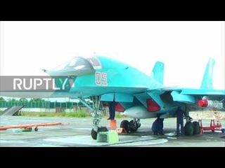 Пуски Х-35У с борта Су-34