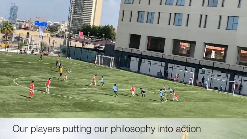 Snap shots from a game and training day star football Academy three