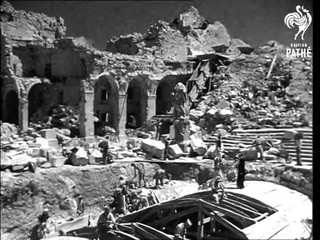 Monks Rebuilding Monte Cassino (1946)