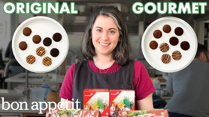 Pastry Chef Attempts to Make Gourmet Girl Scout Cookies, Gourmet Makes, Bon