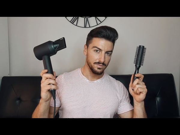 Rowan Row, Mens Hair Tutorial, Quiff