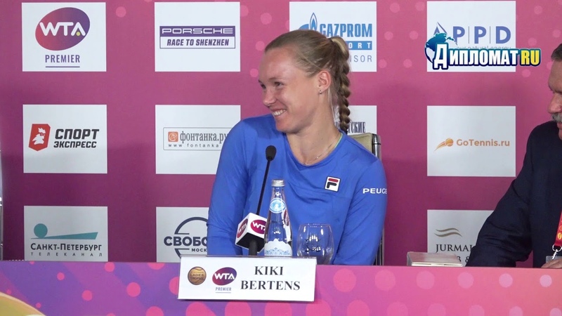 Kiki Bertens becomes first WTA player to defend St. Petersburg Ladies Trophy