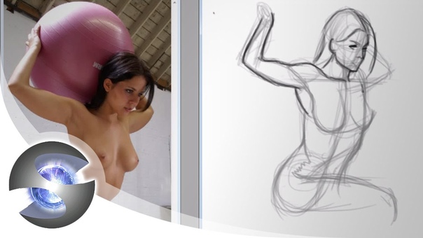 Basic Figure Drawing Demo ( contains nudity