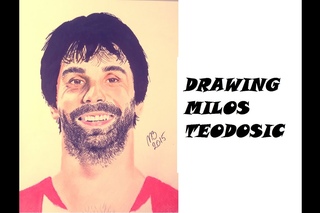 Drawing Milos Teodosic / MB Drawing