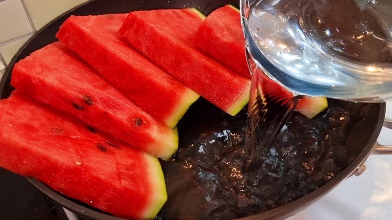 Boil the Watermelon for 1 hour and you will be delighted with the results. My Grandma taught