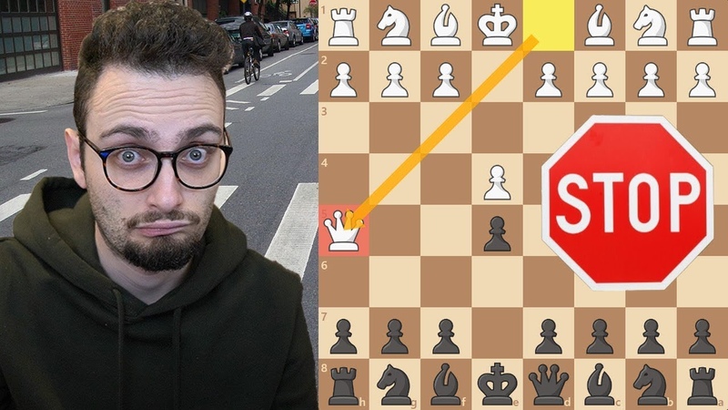 Как наказывать ранний вывод ферзя ( Gotham Chess, русская