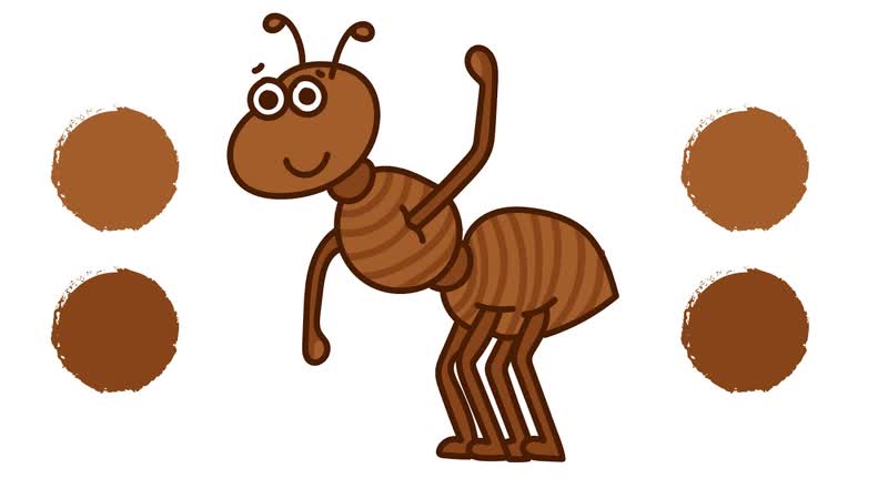 Как нарисовать МУРАВЬЯ, Раскраска МУРАВЕЙ, How to draw ANT, ANT,