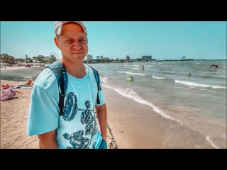 Гуляем по Анапе / Подошли к морю / Готовим суши торт / Влог