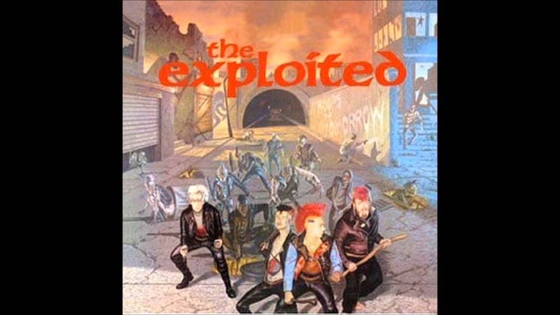 The Exploited Daily News with lyrics in the