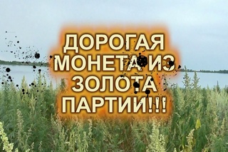 ДОРОГАЯ МОНЕТА ИЗ ЗОЛОТА ПАРТИИ !!!