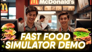 ORANGES ИГРАЕТ С КОНФОЙ В FAST FOOD SIMULATOR DEMO