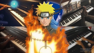 Naruto Shippuden Opening 13, 14, 15, 16, 17, 18 Compilation【 Piano ピアノ 】
