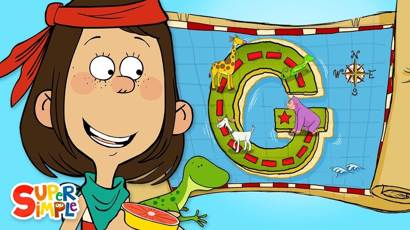 A Grand Adventure on G Island, Learn The Alphabet with the ABC