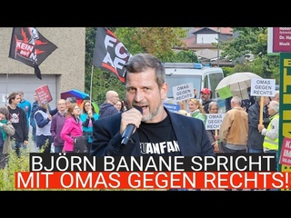 BJRN BANANE SPRICHT MIT OMAS GEGEN RECHTS!