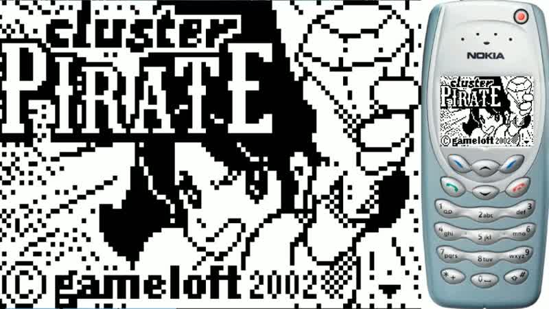 Cluster Pirate JAVA GAME ( Gameloft 2002 year) FULL