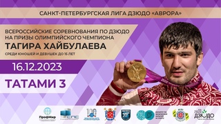 Всероссийские соревнования на призы Тагира Хайбулаева. Татами 3