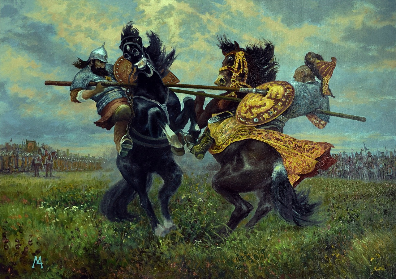 Пересвет с Челубеем