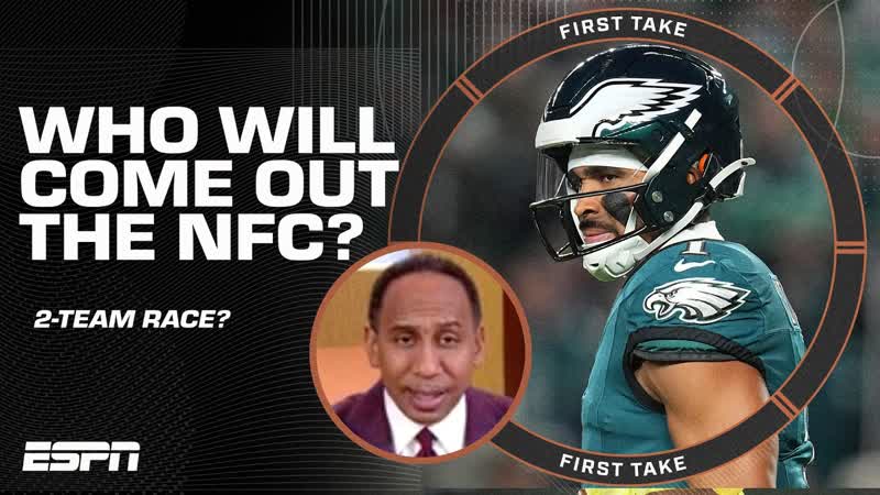 Is the NFC a 2 team race Stephen A. thinks its down to the EAGLES LIONS , First