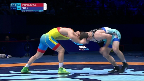 BRONZE FS 70 kg: A. TANATAROV ( KAZ) df. Y. GOR ( TUR) by VPO1, 4