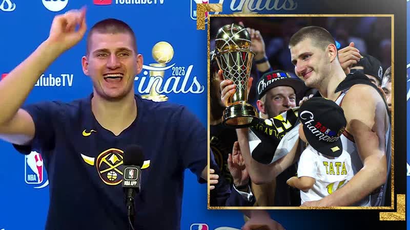 Nikola Jokic Postgame Interview After Winning His 1st NBA