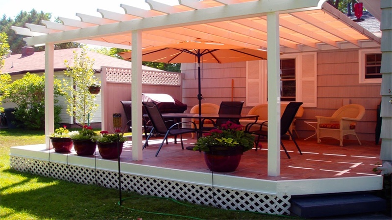 Pretty Awesome Different Type of Pergola Designs, Patio Garden Pergola