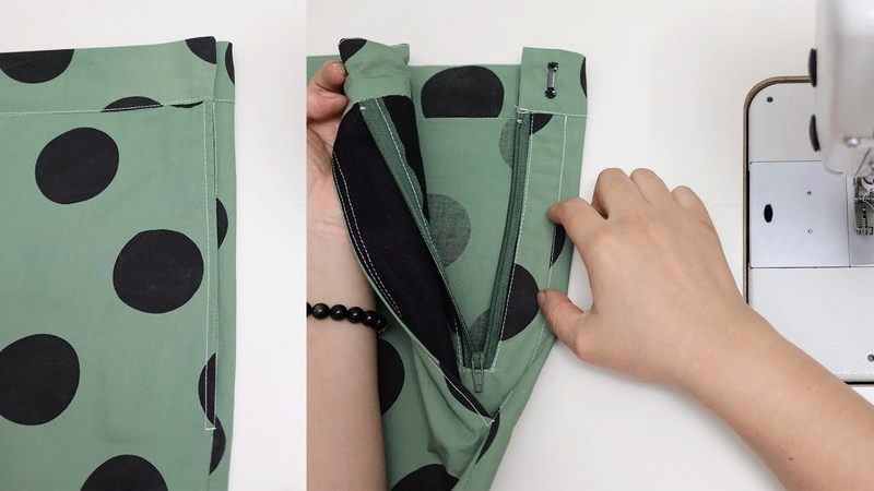 New sewing tips, How to sew a zipper on a