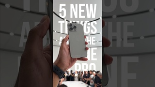5 New Things on iPhone 15 Pro