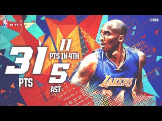 Kobe Bryant Drops 31 on Denver