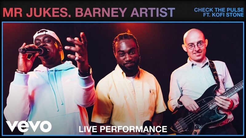 Check The Pulse ft Kofi Stone ( Live), Vevo Studio