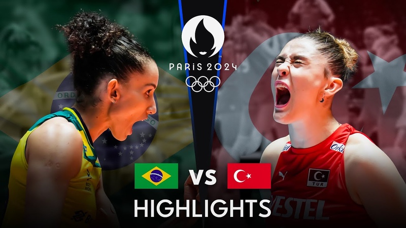BRAZIL vs TURKIYE, Highlights, Womens OQT