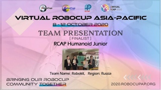 - Russia Region - TEAM: Robokit - Finalist Presentation - RCAP Humanoid Junior