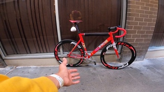 RIDING EXPENSIVE TRACK WHEELS ON MY CINELLI VIGORELLI SHARK