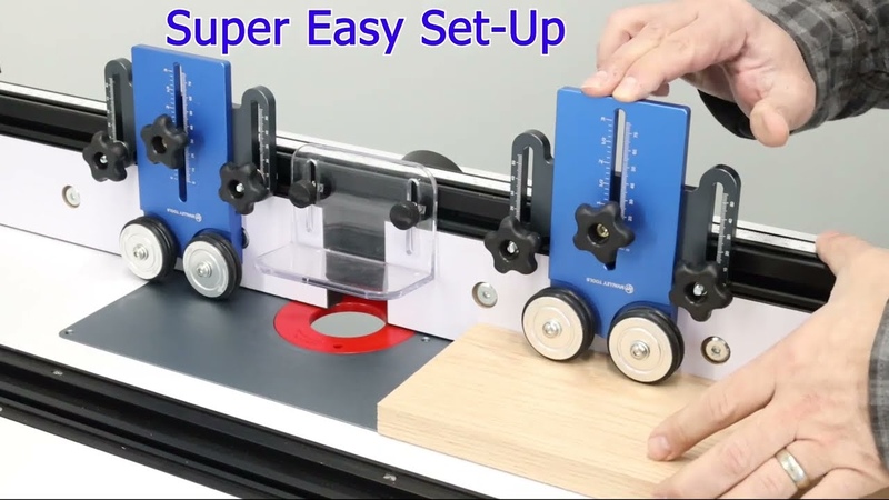 HValle Tools Router Table Roller Stock