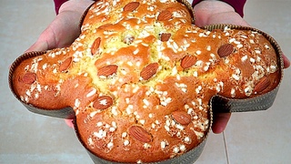 COLOMBA DI PASQUA VELOCE DI BENEDETTA - Ricetta Facile