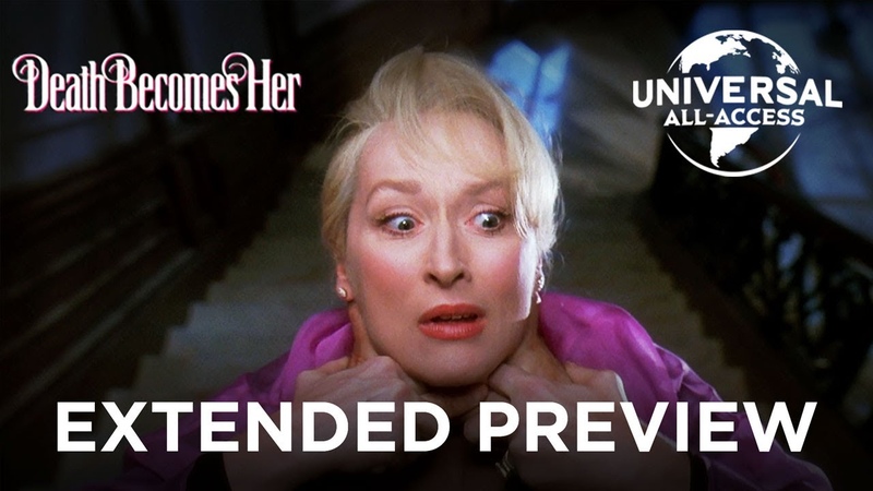 Death Becomes Her ( Meryl Streep, Bruce Willis), You Pushed Me Down The Stairs , Extended