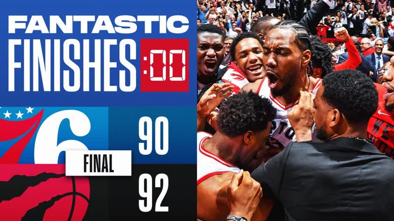 Final 1:50 WILD ENDING 76ers vs Raptors Eastern Conference Semi Finals