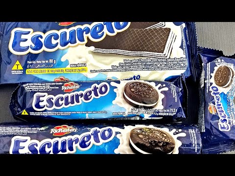 FAKE OREO COOKIE. BRAZILIAN IMITATION WITH VERY BAD TASTE. But in Brazil there are some